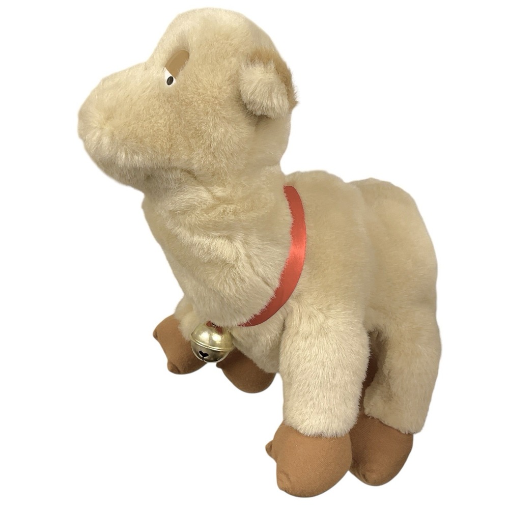 Vintage 1989‎ Applause Full Body Camel W Bell Hand Puppet Toy Stuffed Animal